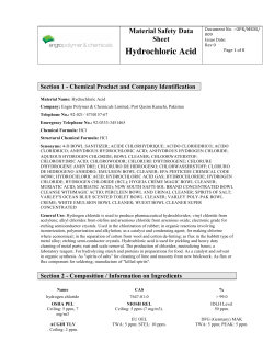 Hydrochloric Acid