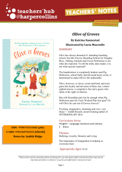 Olive of Groves - Harper Collins Australia