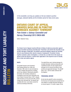- Borden Ladner Gervais LLP