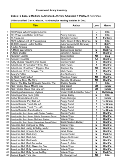 E-Easy, M-Medium, A-Advanced, AA-Very Advanced, P
