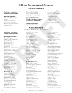 Morning ceremony names