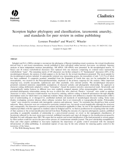 Scorpion higher phylogeny and classification, taxonomic anarchy