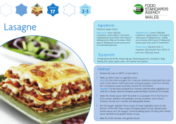 Lasagne - UniLife