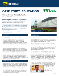 case study: education - Best Buy For Business