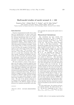Shell-model studies of nuclei around A ≃ 130