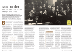 How the Nazi war trials changed the world