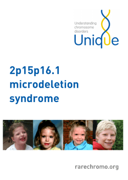 2p15p16.1 microdeletion syndrome FTNW