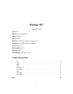 Package `ifs`