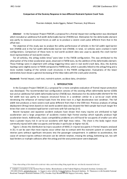 Comparison of the Dummy Response in two different