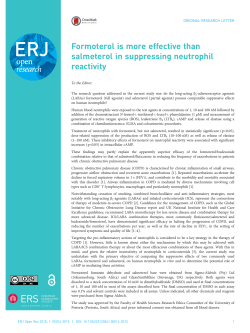 Formoterol is more effective than salmeterol in suppressing