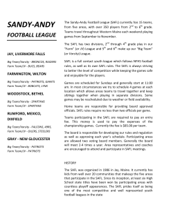 SAFL Rules - GNG Football