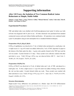 After 118 Years, the Isolation of Two Common Radical Anion