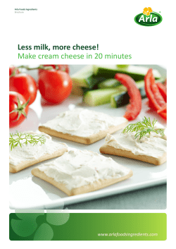 Make cream cheese in 20 minutes