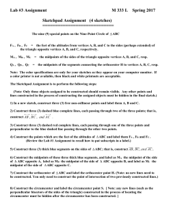 Location of Midterm Exams