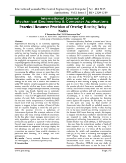 Practical Resource Provision of Overlay Routing Relay Nodes