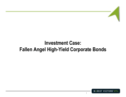 Fallen Angel High-Yield Corporate Bonds