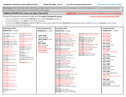 Power and Justice Theme