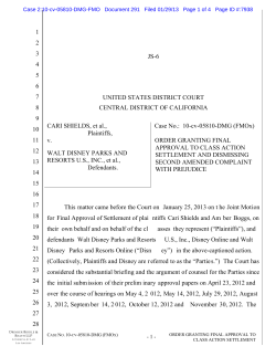 Shields v. Walt Disney Parks and Resorts US