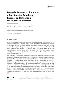 Polycyclic Aromatic Hydrocarbons a Constituent of
