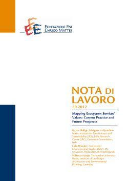 FEEM - Nota di lavoro 2012.059