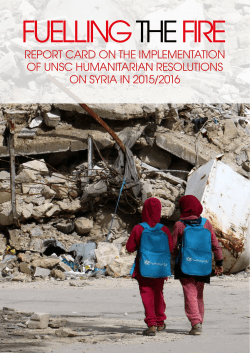 Fuelling the Fire - Oxfam International