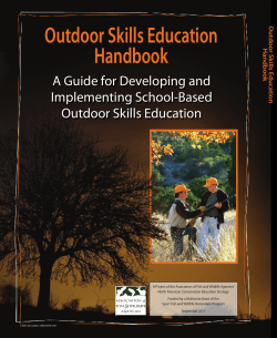 Outdoor Skills Education Handbook