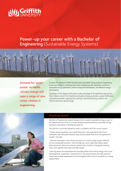 Sustainable Energy Systems