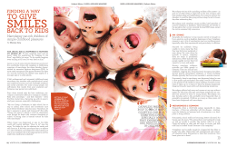 Finding a Way to Give Smiles Back to Kids