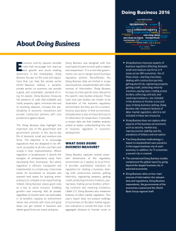 About Doing Business