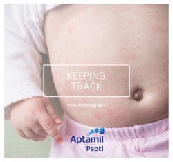 74834.04 Aptamil Pepti Sampling Strategy - Symptom Diary