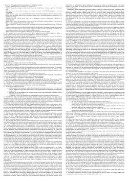 1. In this Bill of Lading, the following words have the