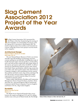 read article - Slag Cement Association