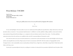 Press Release: 7/14/2014 - The Barrington Hills Observer