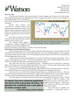 March 2016 Client Letter - Fleming