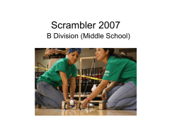 2007 Coaches Institute Presentation