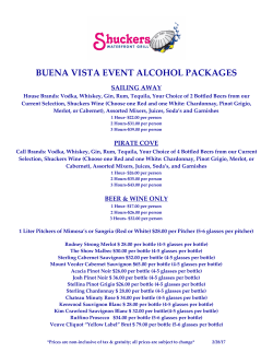 bar package - Shuckers Waterfront Grill