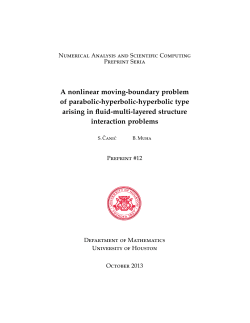 A nonlinear moving-boundary problem of parabolic