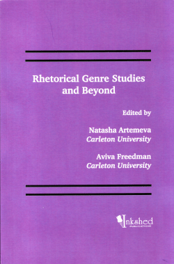 "Rhetorical Genre Studies and beyond