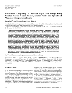Article - The Philippine Agricultural Scientist