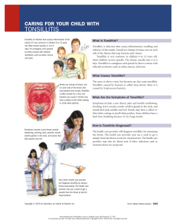 tonsillitis - KW Urgent Care Clinics