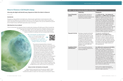 How to choose a cell health assay