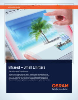 Infrared &ndash; Small Emitters