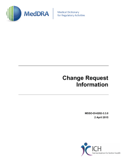 Change Request Information