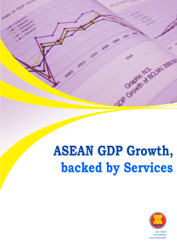 ASEAN GDP Growth, backed by Services