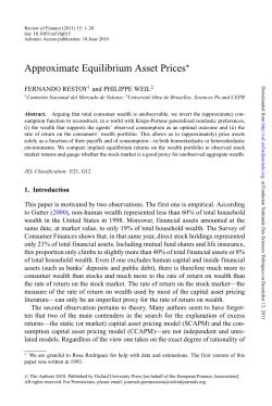 Approximate Equilibrium Asset Prices