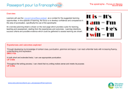 Stirling Castle learner journey