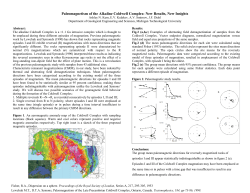 A paleomagnetic study of the coldwell complex