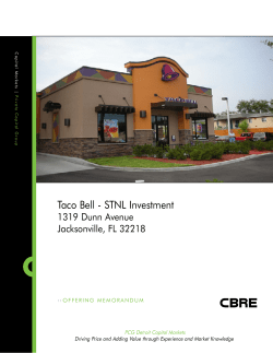 Taco Bell - STNL Investment