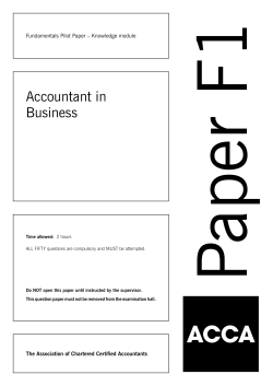 Accountant in Business