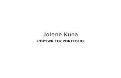 Jolene Kuna - Squarespace